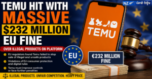 Temu hit with massive $232 million EU Fine over illegal products on platform
