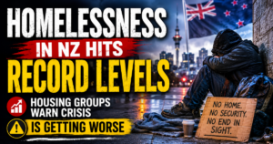 Homelessness in NZ hits record levels as housing groups warn crisis is getting worse